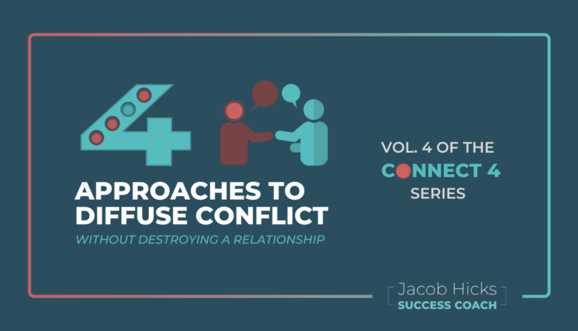 4 APPROACHES TO DIFFUSE CONFLICT without Destroying a Relationship (WP)